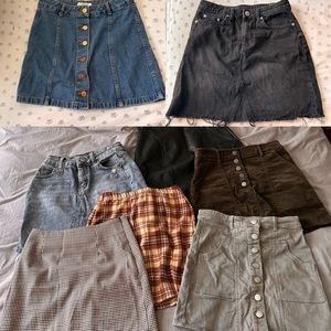 Skirt bundle size small/xtra small